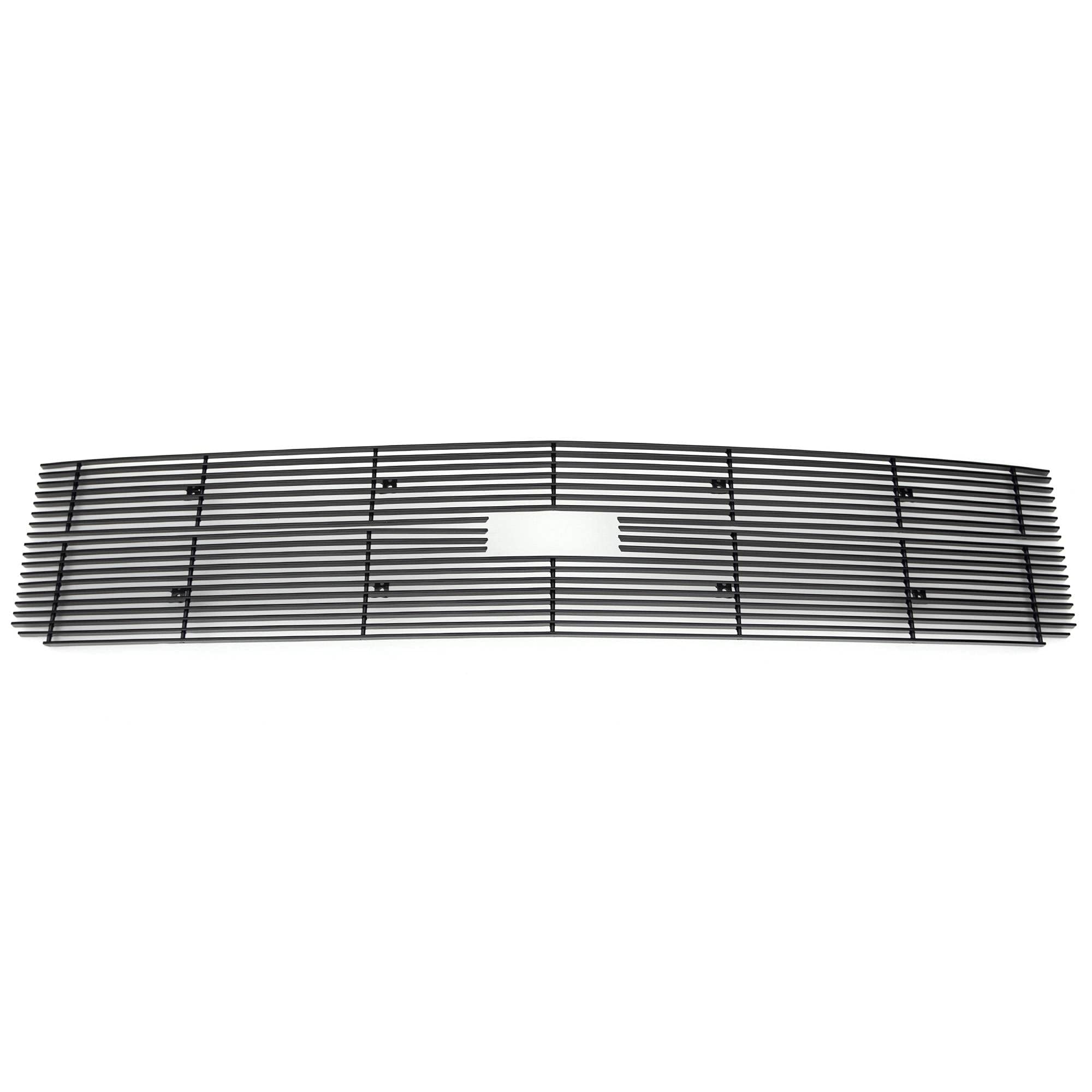 Grilles T-Rex 2015-2019 Silverado 2500, 2015-2017 3500 Billet Grille, Black, 2 Pc, Overlay - PN #21122B