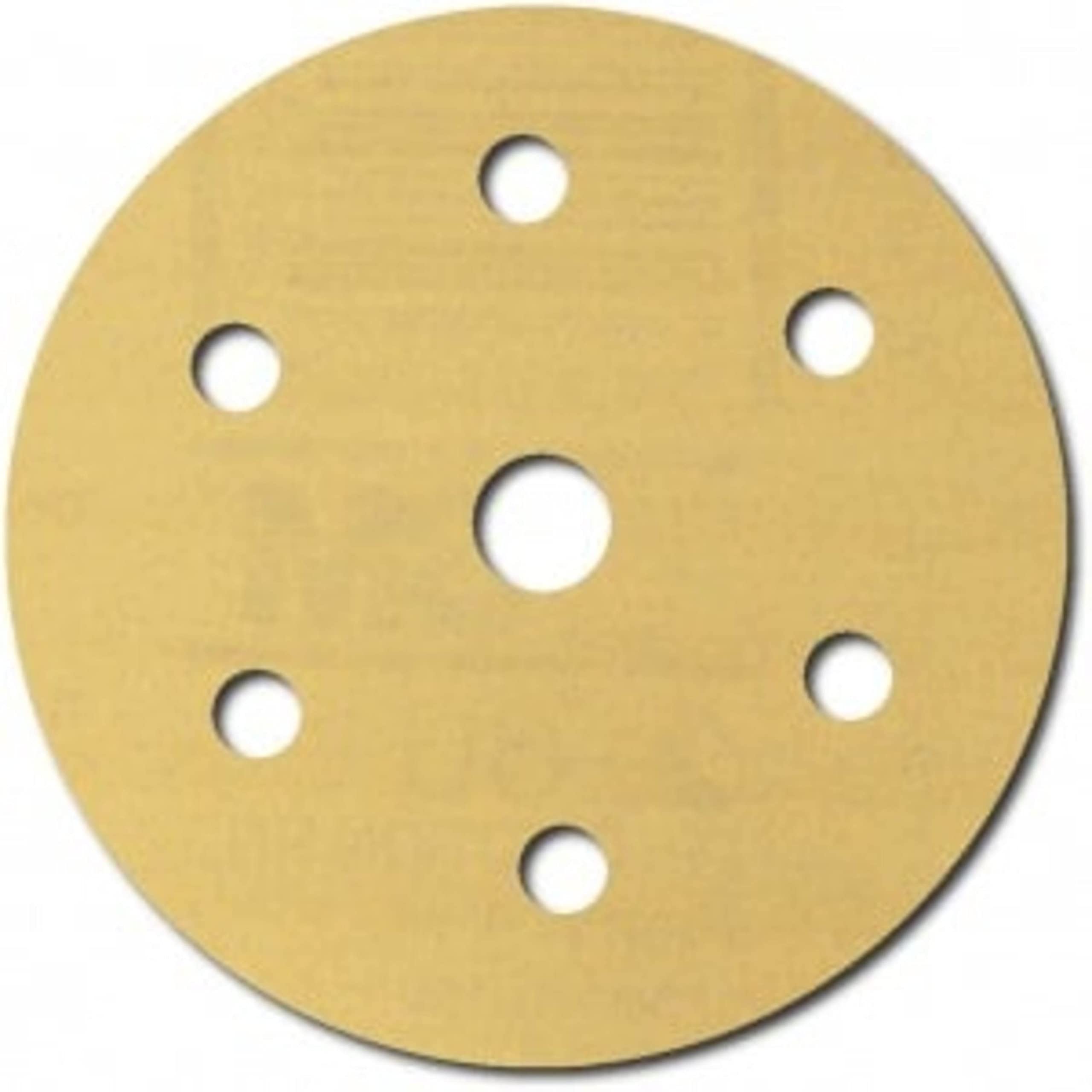 3M Hookit Gold Disc 236U, 3 in, P80 Grade, 50 Discs, Automotive Abrasive Discs, 00921