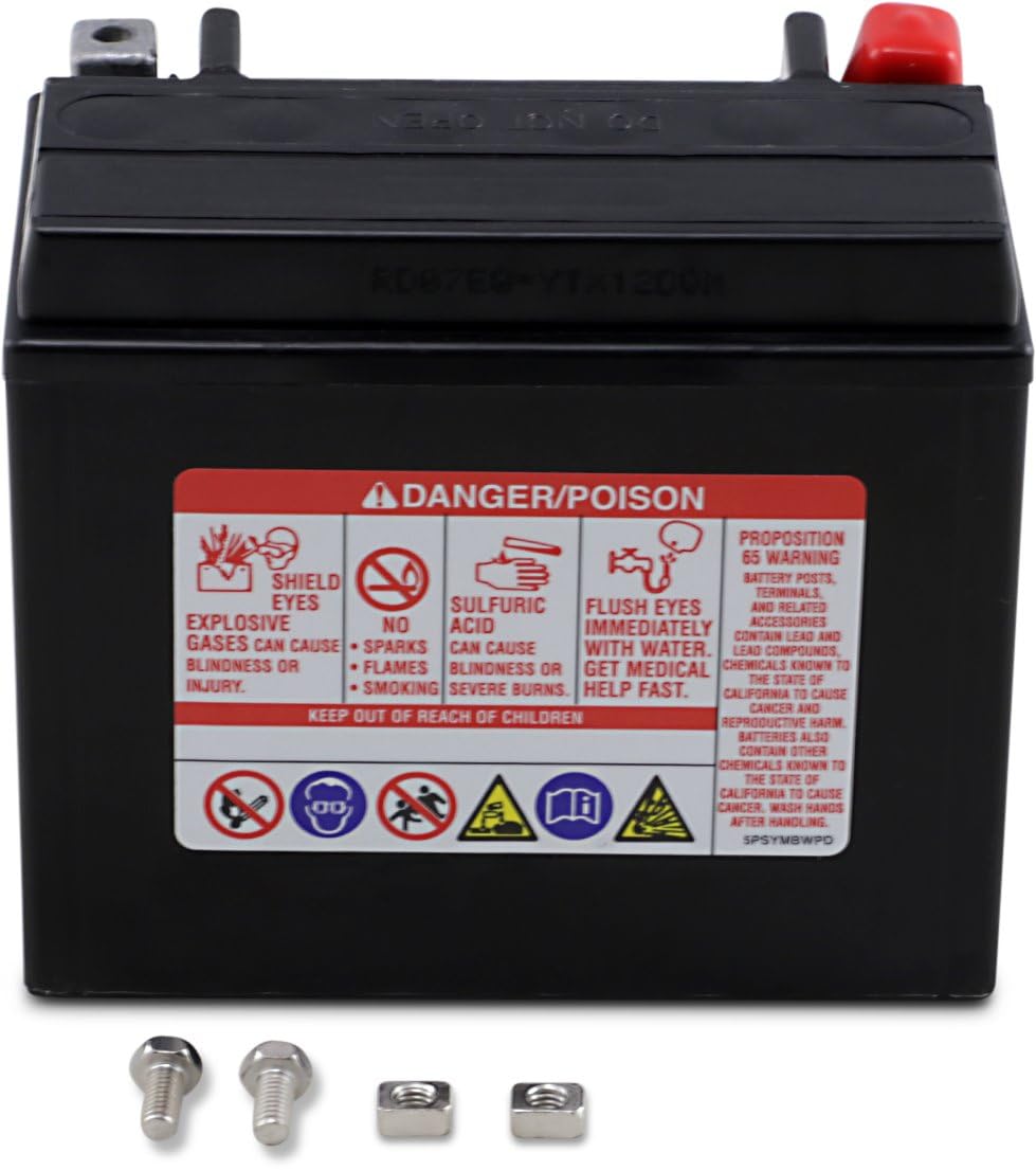 Yuasa YUAM7RH2STWN Battery Maintenance Free AGM 12-Volt
