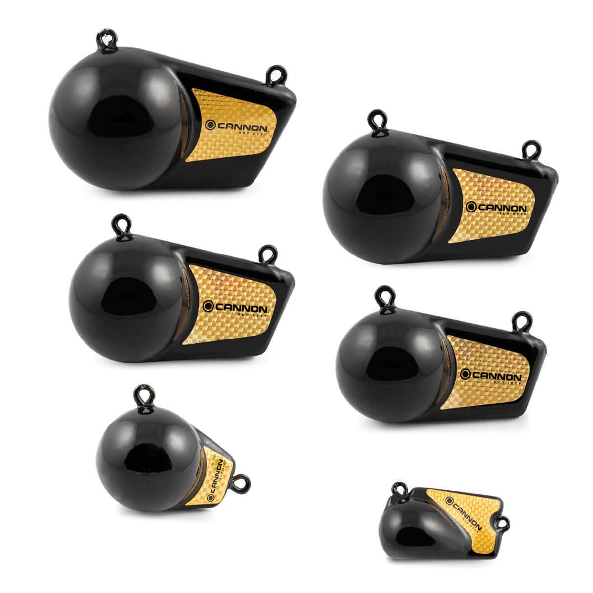 Flash Cannon 1908016 Weight, 16 Pound, Black with Gold Prism