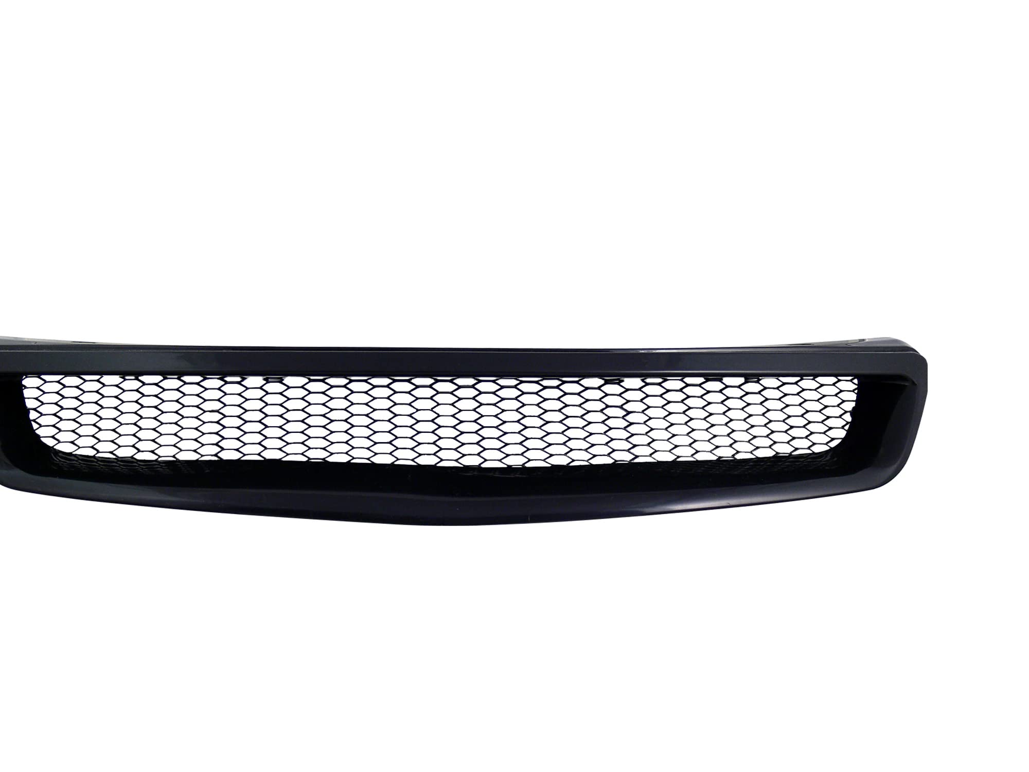 Mesh Front Hood Bumper Grille Armordillo USA - Gloss Black Fits 1999-2000 Honda Civic