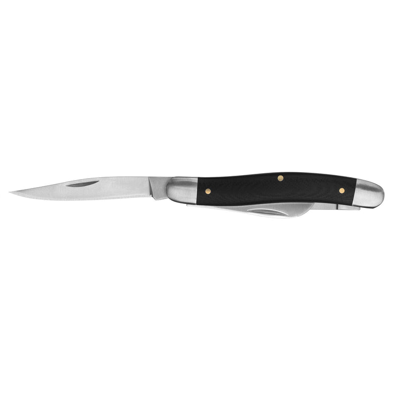 Brandywine Kershaw Slip Joint Knife Black G-10 (2.6" Satin) 4382