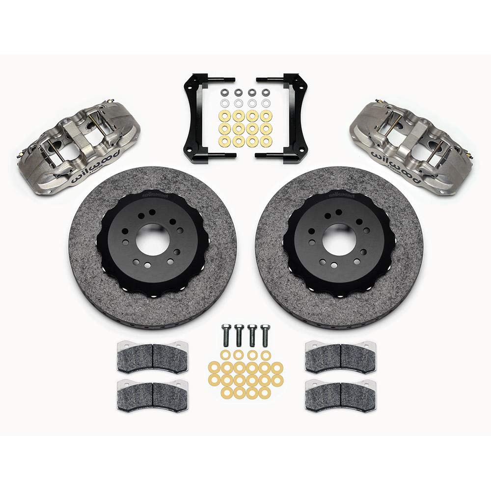 14.00" C/SiC Rotor,AERO6 Dynamic Front Kit,Nickel