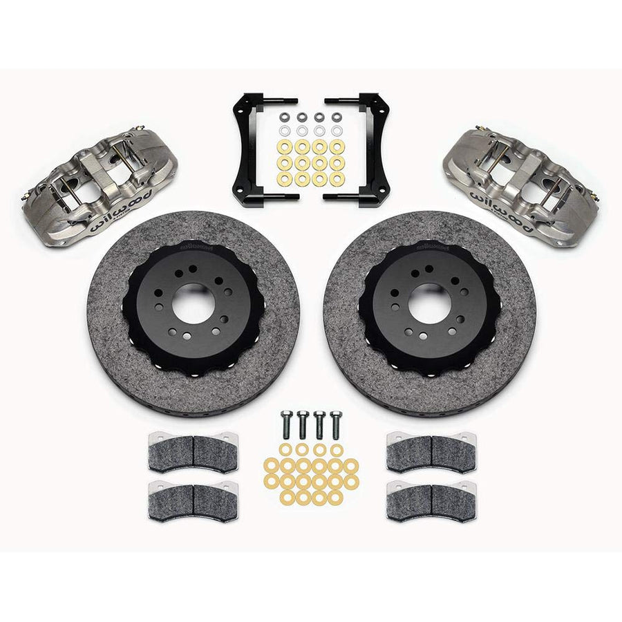 14.00" C/SiC Rotor,AERO6 Dynamic Front Kit,Nickel