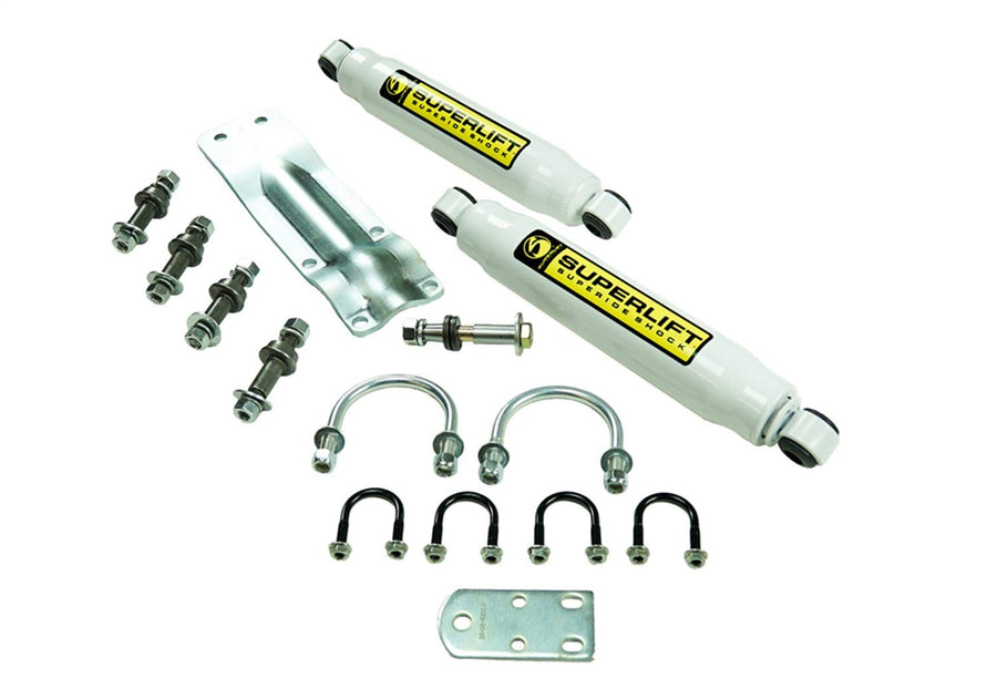 SUPERLIFT SUSPENSION RealTruck Dual Stabilizer Kit for GM/Dodge Pickups | Shadow Series Cylinders | 92660 | Fits 1973-1991 GM 1/2 & 3/4 ton; 1969-1993 Dodge 1/2 & 3/4