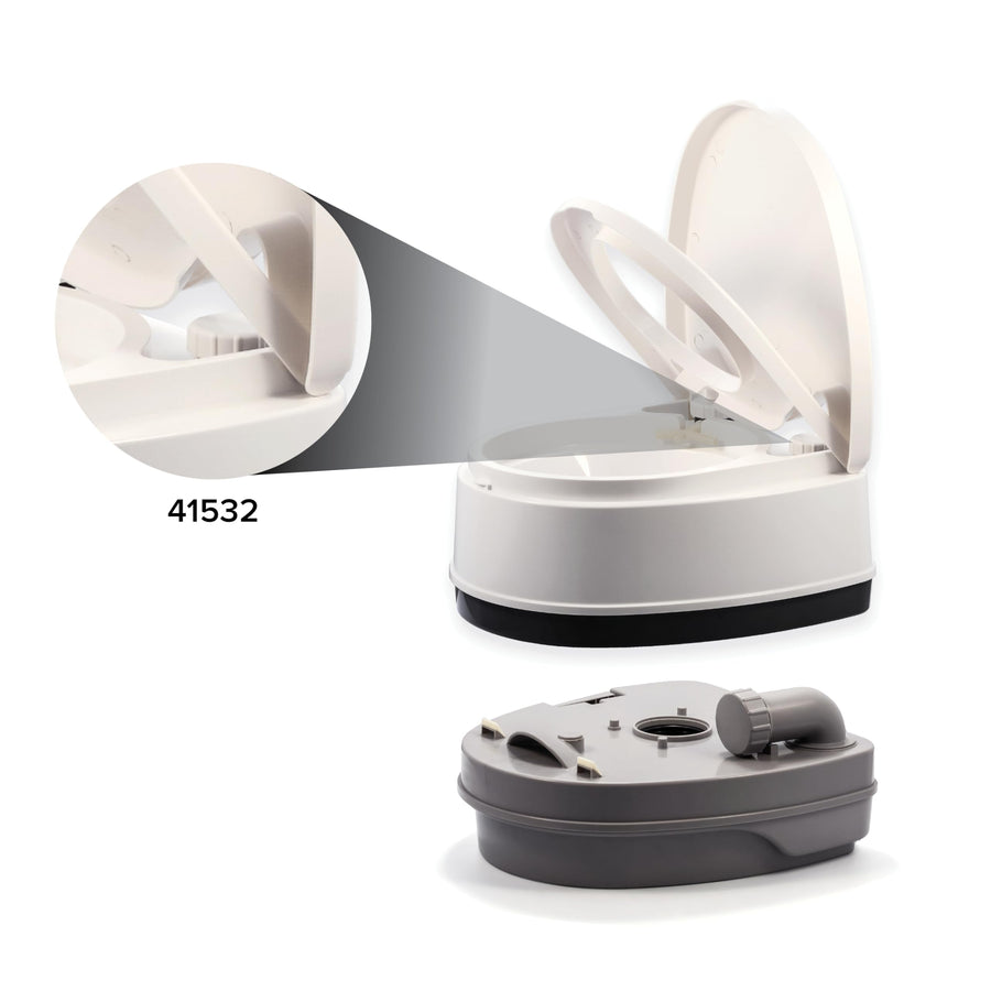 Camco Fill Cap Replacement for Use with Camco Premium Travel Toilets (Models 41535, 41544) - Creates a Tight Seal to Prevent Water Leaks (41532)