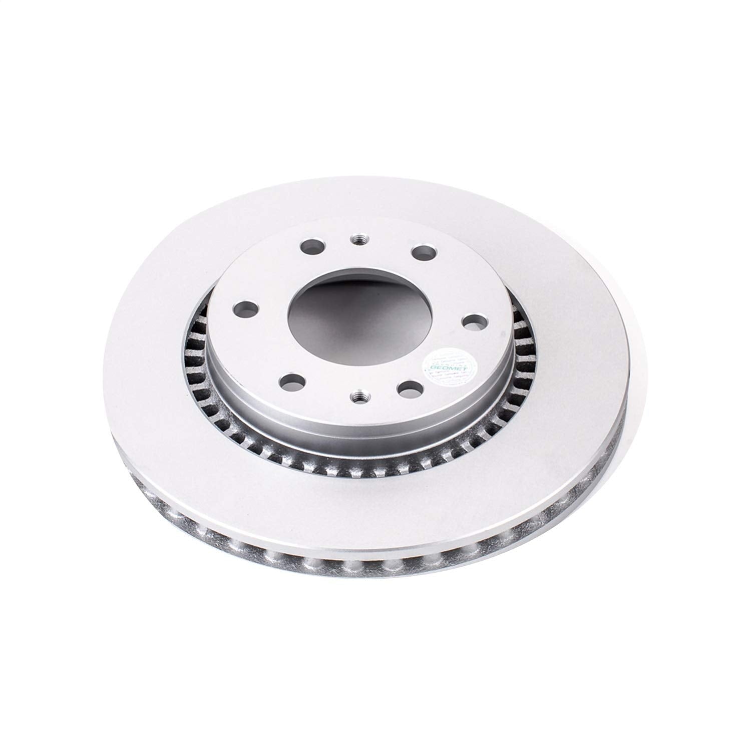 Power Stop AR8659EVC Geomet Coated Front Brake Rotor For Buick Rainier 2006-2007, Chevy Trailblazer 2006-2009, GMC Envoy 2005-2009, Isuzu Ascender 2006-2008, Saab 9-7x 2008-2009 [Model Specific]