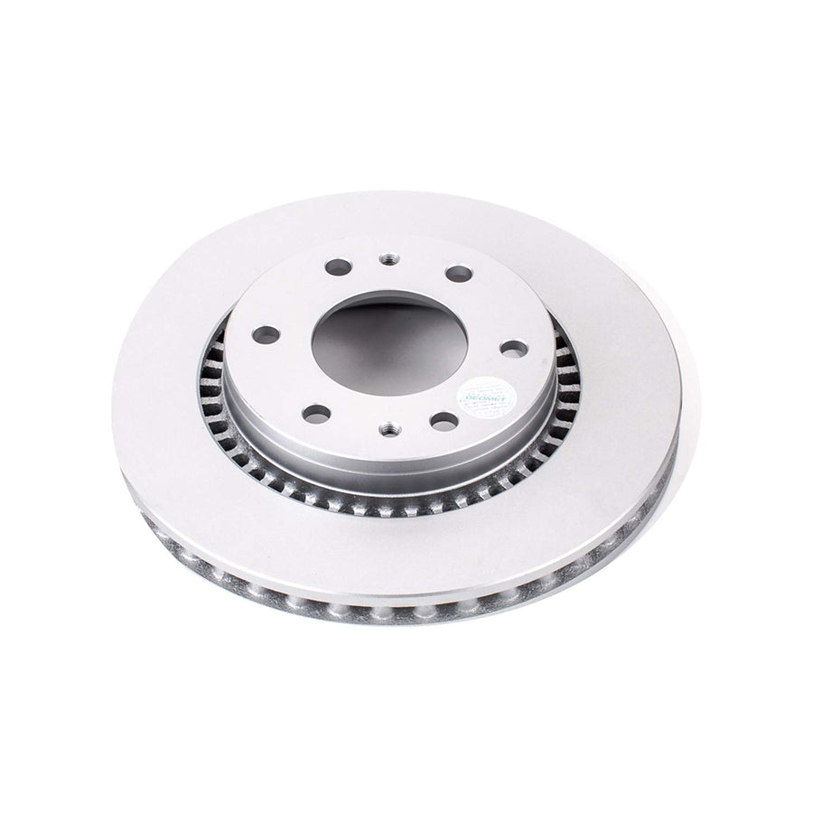 Power Stop AR8659EVC Geomet Coated Front Brake Rotor For Buick Rainier 2006-2007, Chevy Trailblazer 2006-2009, GMC Envoy 2005-2009, Isuzu Ascender 2006-2008, Saab 9-7x 2008-2009 [Model Specific]