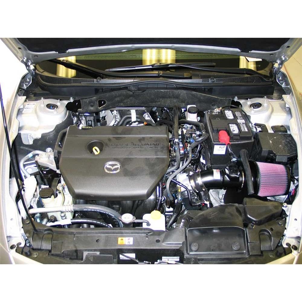 Cold Air Intake System K&N: High-Flow Air-Filter, Increase Performance & Horsepower: Compatible with 2009-2013 MAZDA 6, 69-6028TTK