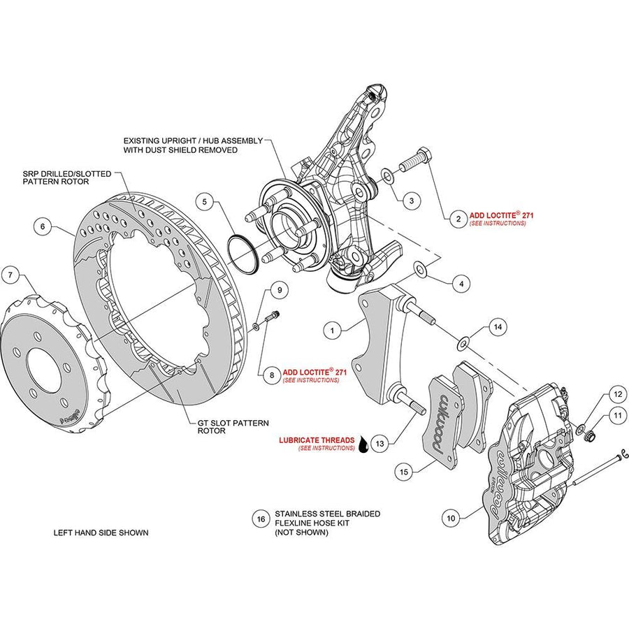 Brake Kit Wilwood 14014289