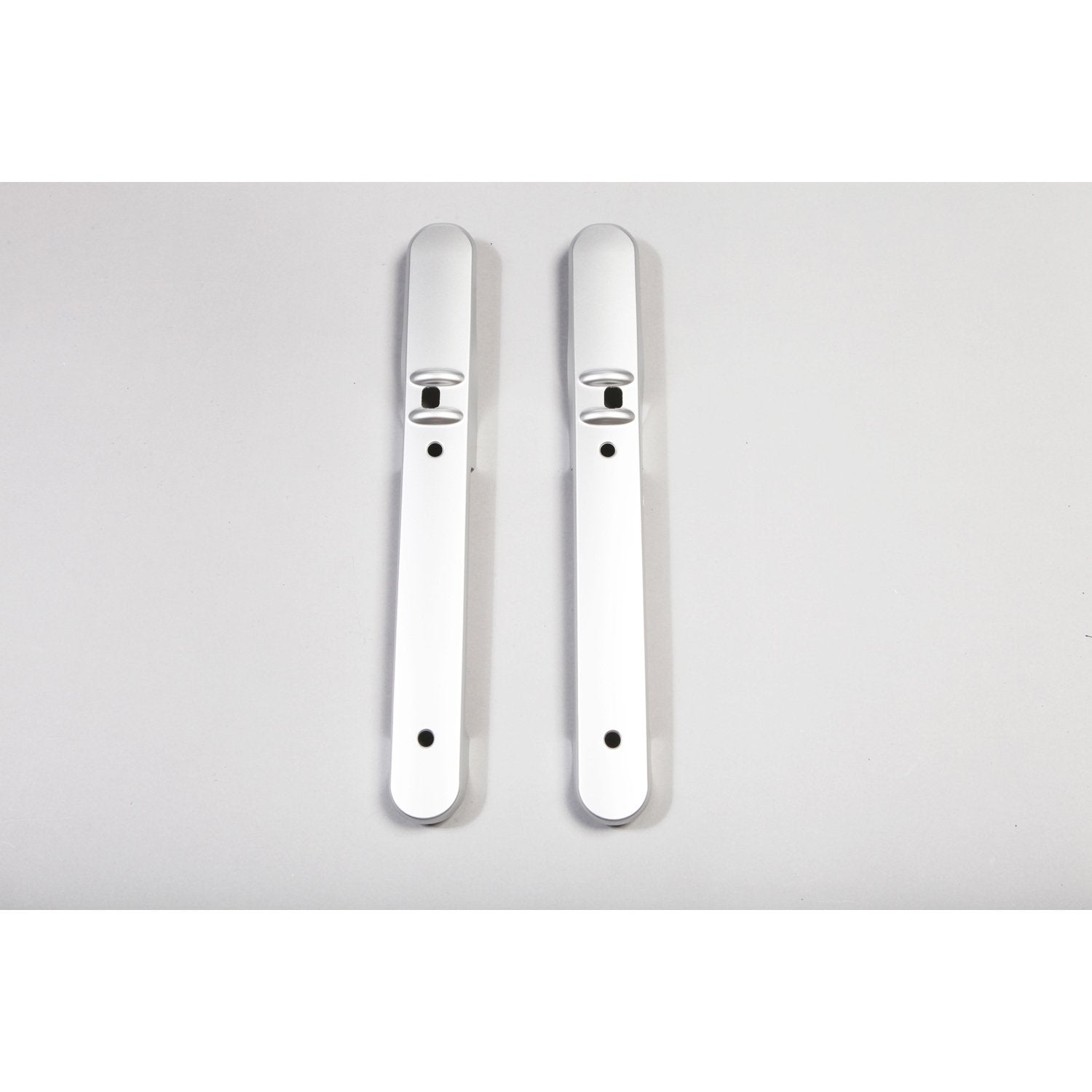 Door Handle Trim, Rugged Ridge Front, Brushed Silver | 11151.16 | Fits 2007-2010 Jeep Wrangler JK