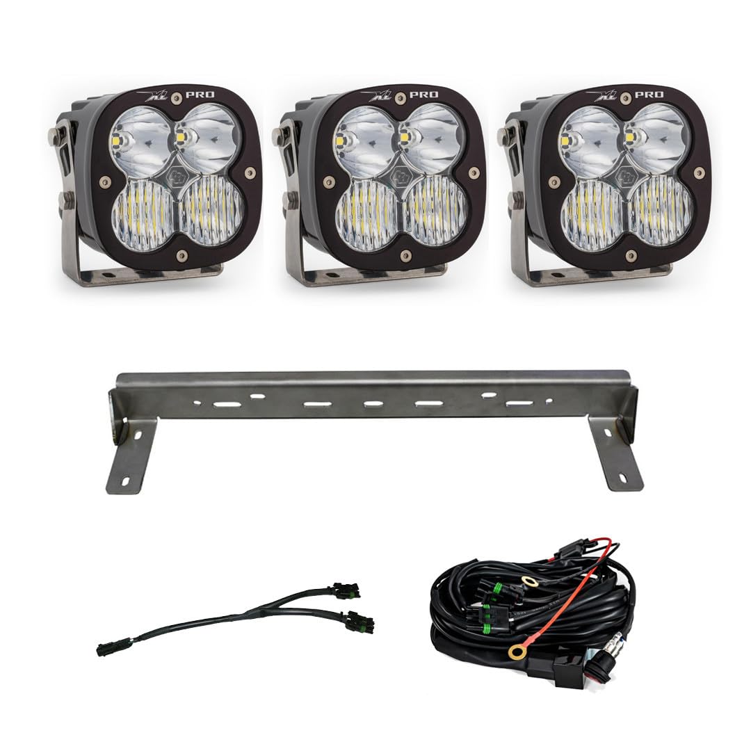 Baja Designs Bumper Light Kit XL Pro LED for Chevy Silverado 2500/3500 HD 2015-19 Truck