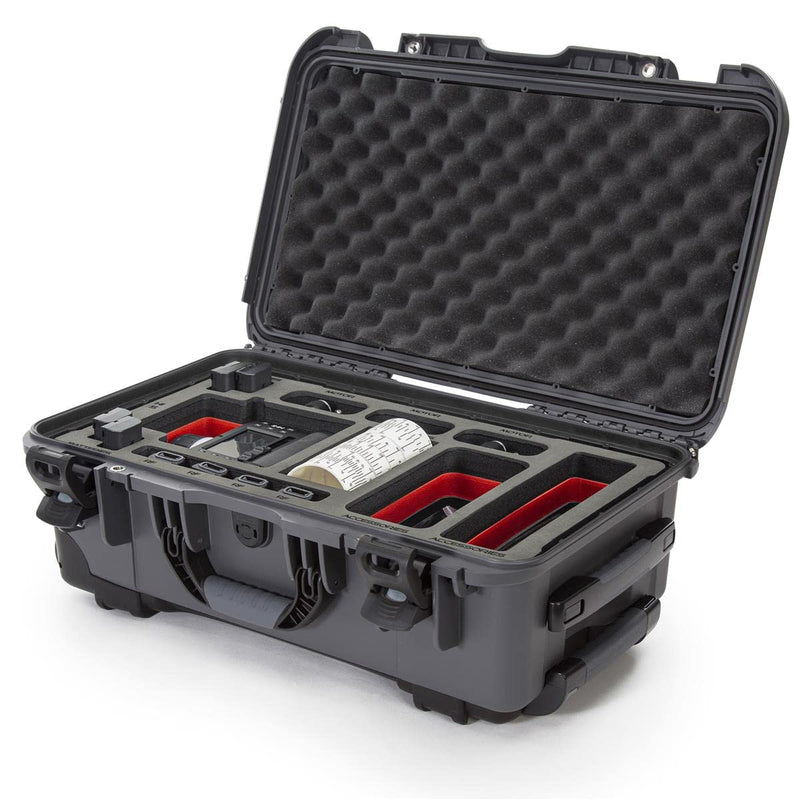 Wheeled Waterproof Nanuk 935 Case with Foam Insert for ARRI Hi-5, Graphite
