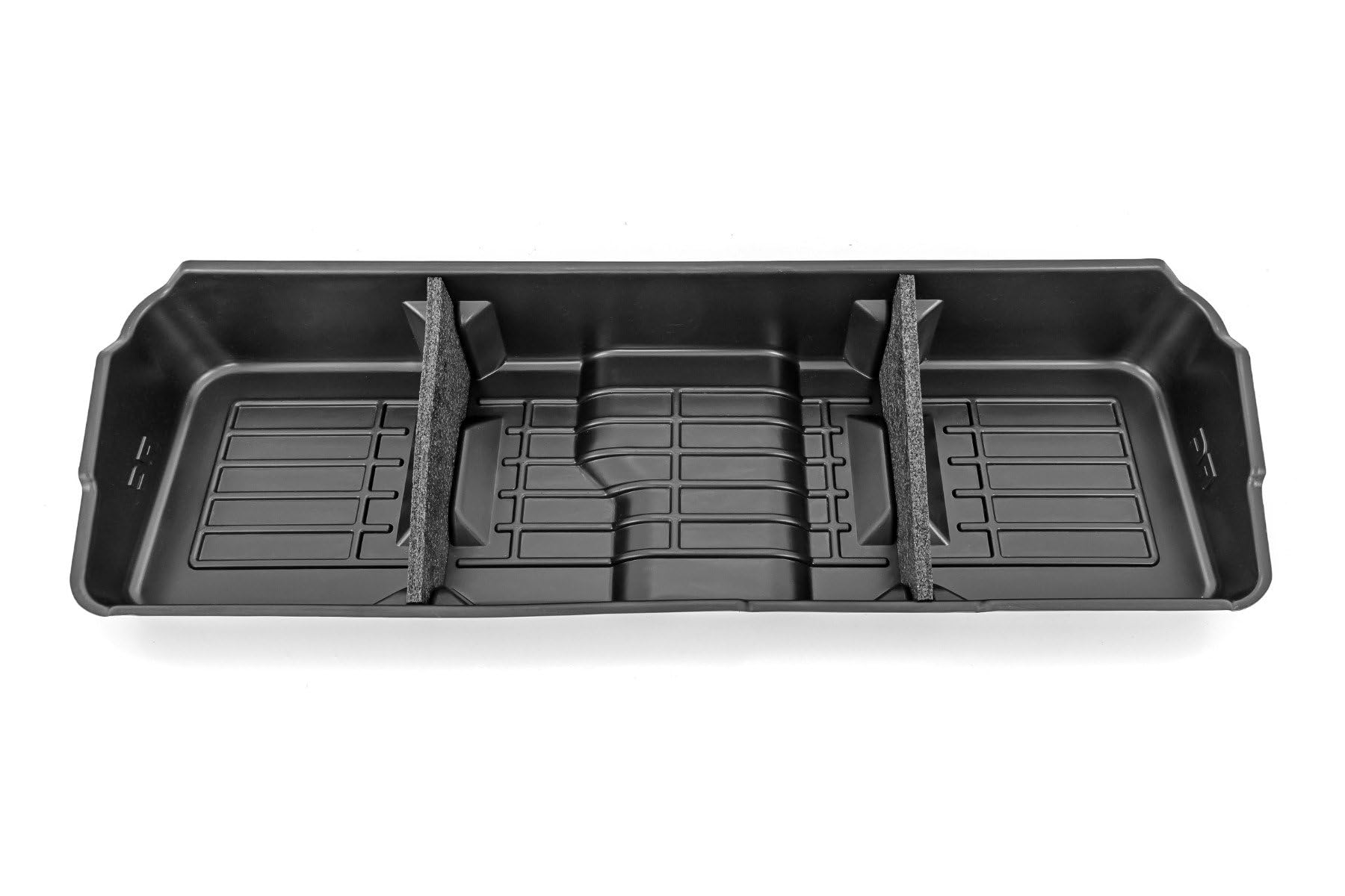 Under Seat Storage Rough Country for Chevy Silverado 1500 & GMC Sierra 1500 (2007-2013) CrewCab - Custom-Fit, Durable, Anti-Skid Under Seat Truck Storage