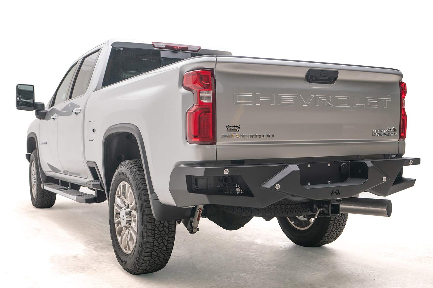 Fab Fours Vengeance CH20-E4951-B Full Width Raw Rear HD Bumper