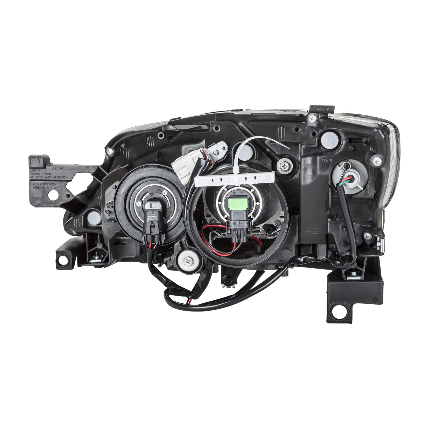 Right TYC Headlight Assembly Compatible with 2008-2011 Subaru Impreza