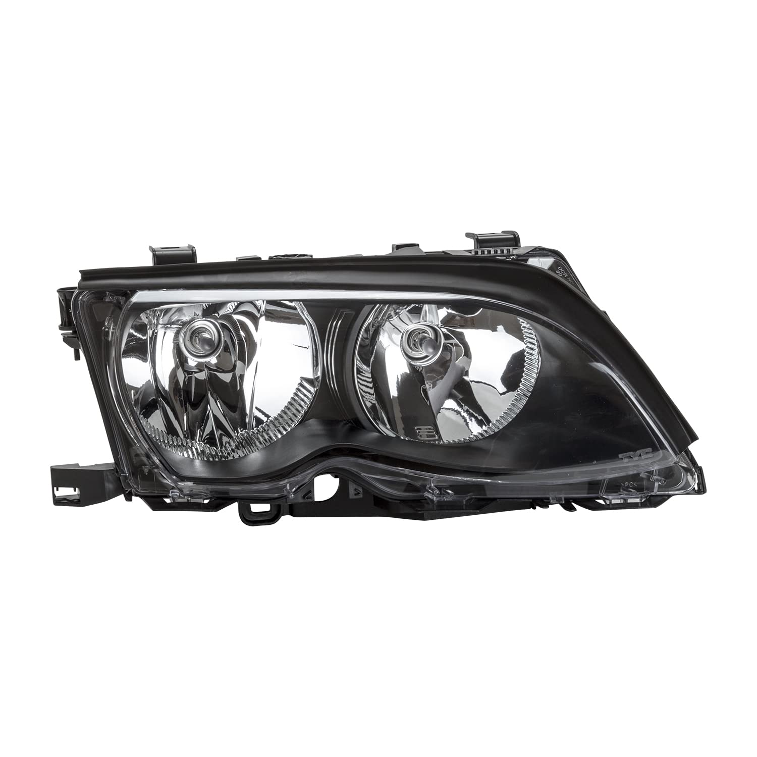 Right TYC Headlight Assembly Compatible with 2002-2005 BMW 3 Series