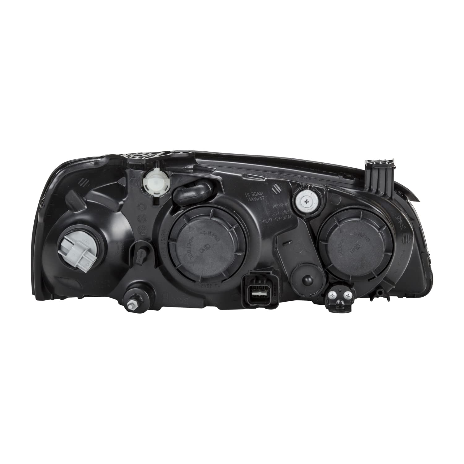Left TYC Headlight Assembly Compatible with 2004-2006 Hyundai Elantra