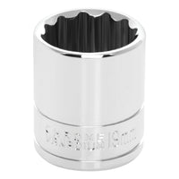 W38819 Performance Tool 3/8-Inch Drive 12-Point Socket, 19mm