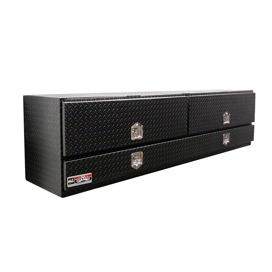 Brute High Capacity Westin 80-TB400-96D-BT Stake Bed Contractor Tool Box with Doors 96x20x24 in.