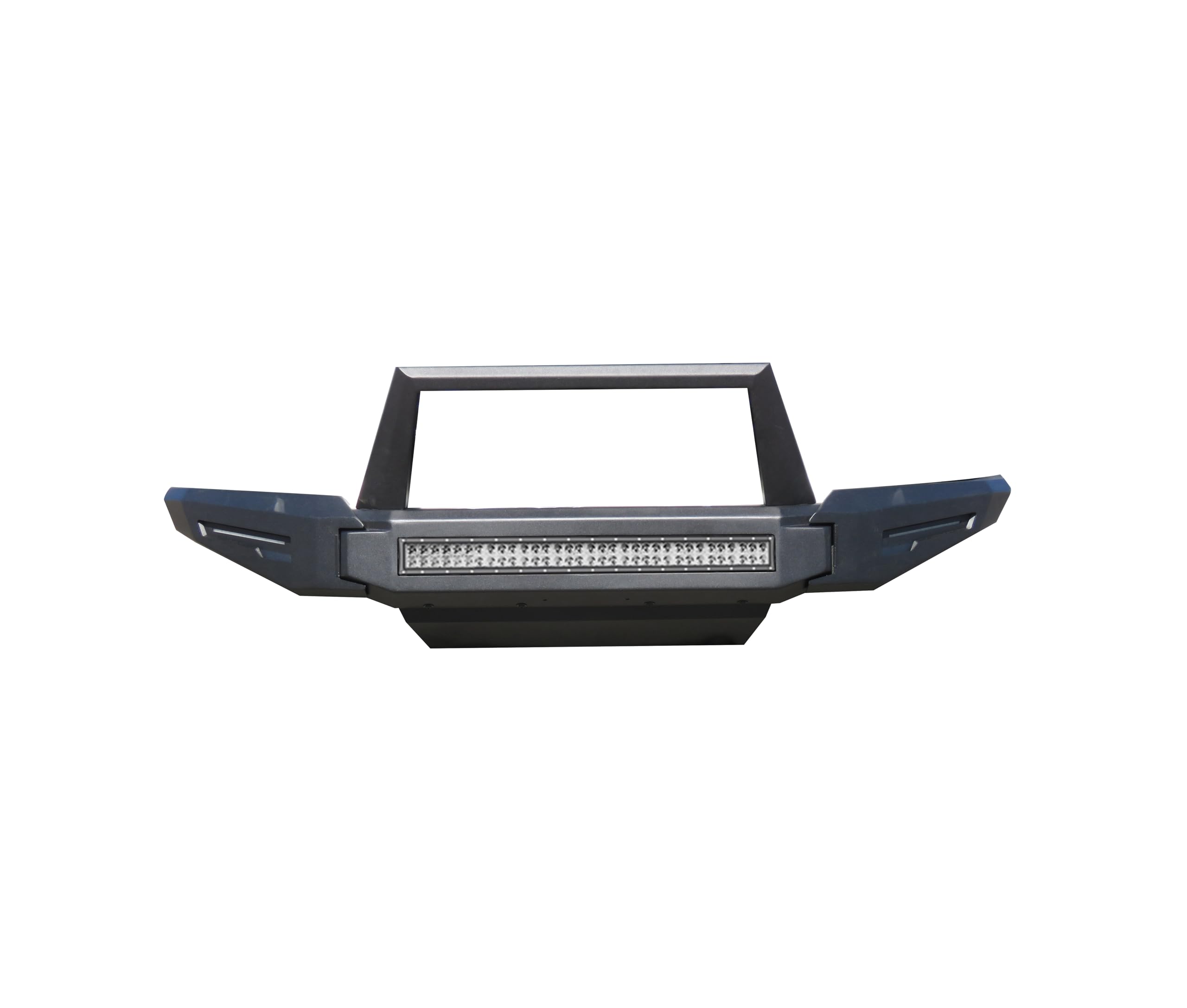Modular Black Horse Armour II Heavy Duty Front Bumper Matte Black Compatible with 2016-2023 Toyota Tacoma-AFB-TA21-K2