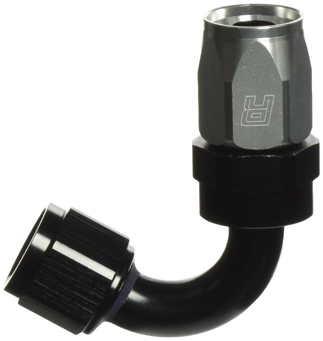 Edelbrock Russell 613413-8 AN 120 Degree Tight Radius Full Flow Swivel Hose End