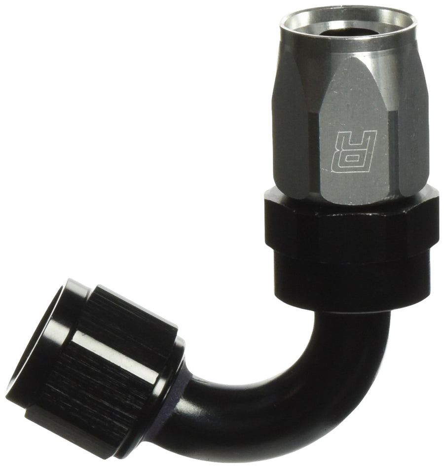 Edelbrock Russell 613413-8 AN 120 Degree Tight Radius Full Flow Swivel Hose End