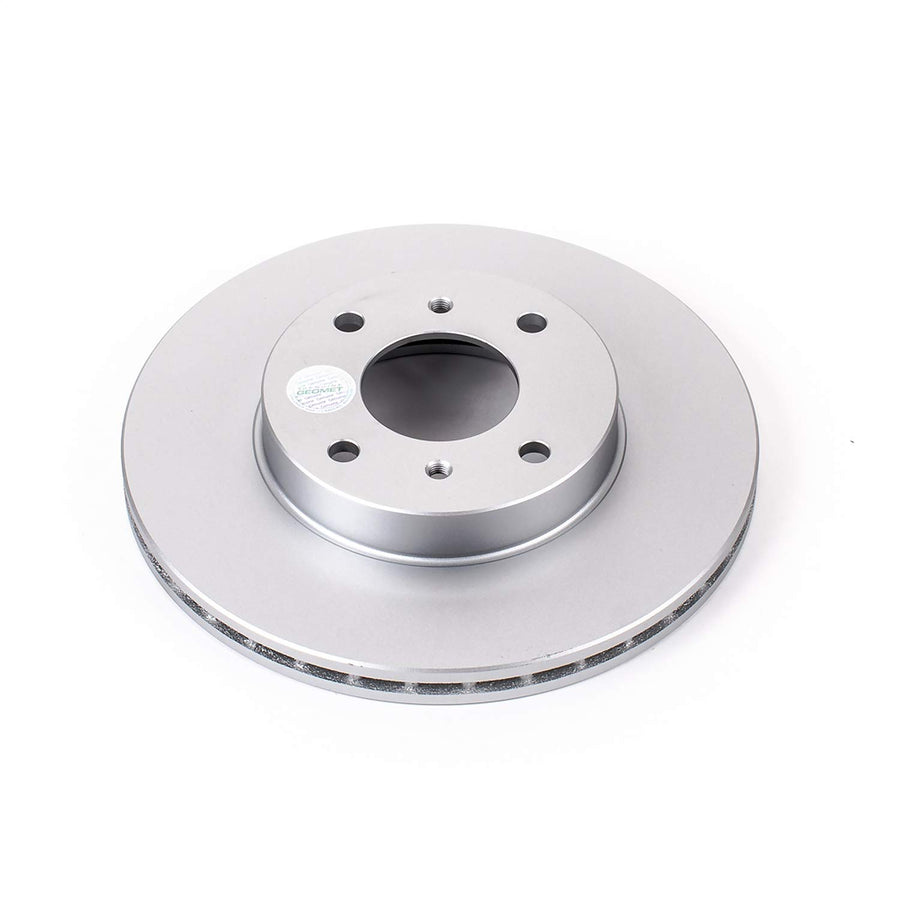 Power Stop JBR557EVC Evolution Genuine Geomet® Coated Brake Rotor For INFINITI G20 1999-2002, Nissan Altima 1993-2001, Nissan Sentra 2000-2006 [Model Specific]