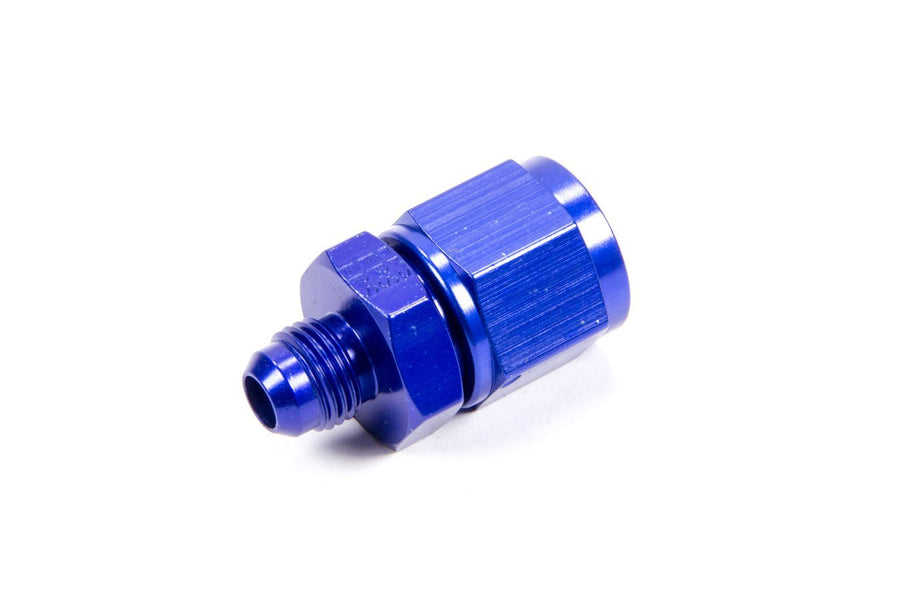 Fragola Adapter, Fitting, Straight, 10 AN Female Swivel to 6 AN Male, Aluminum, Blue Anodized, Each