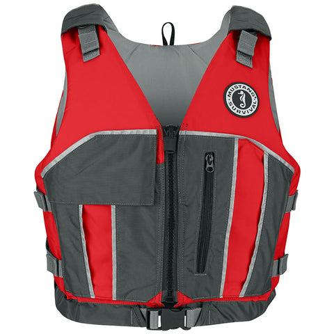 Reflex Foam Vest Mustang Survival - Red/Gray, Medium/Large