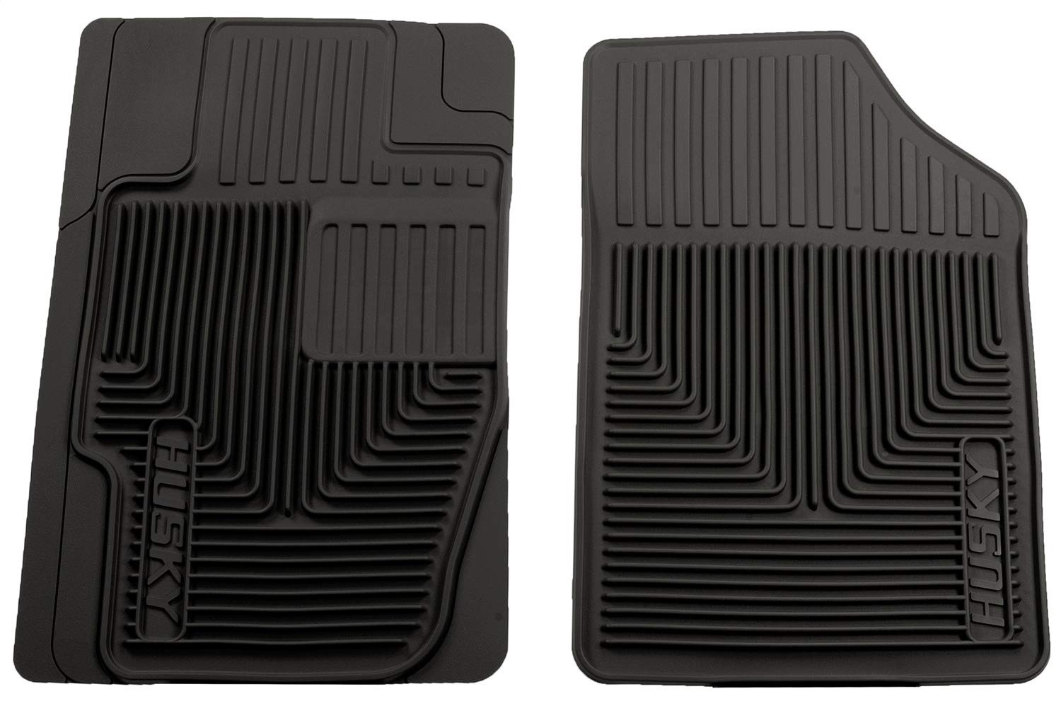 Heavy Duty Husky Liners Front Floor Mats | 2007 - 2008 Acura MDX, 2013 - 2014 Chevrolet Malibu, 2001 - 2009 Chrystler PT Cruiser, 2006 - 2008 Ford Fusion, and more , Black | 51171