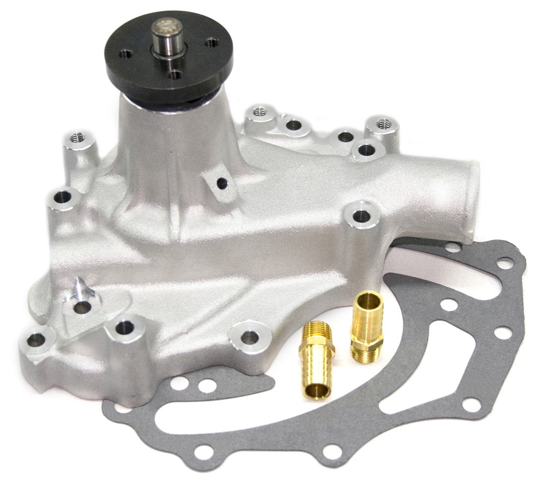 Performance Quotient PRW 1435100 As-Cast 5/8" Pilot Shaft High Flow Aluminum Water Pump for Ford 351C and 351M/400 1970-82