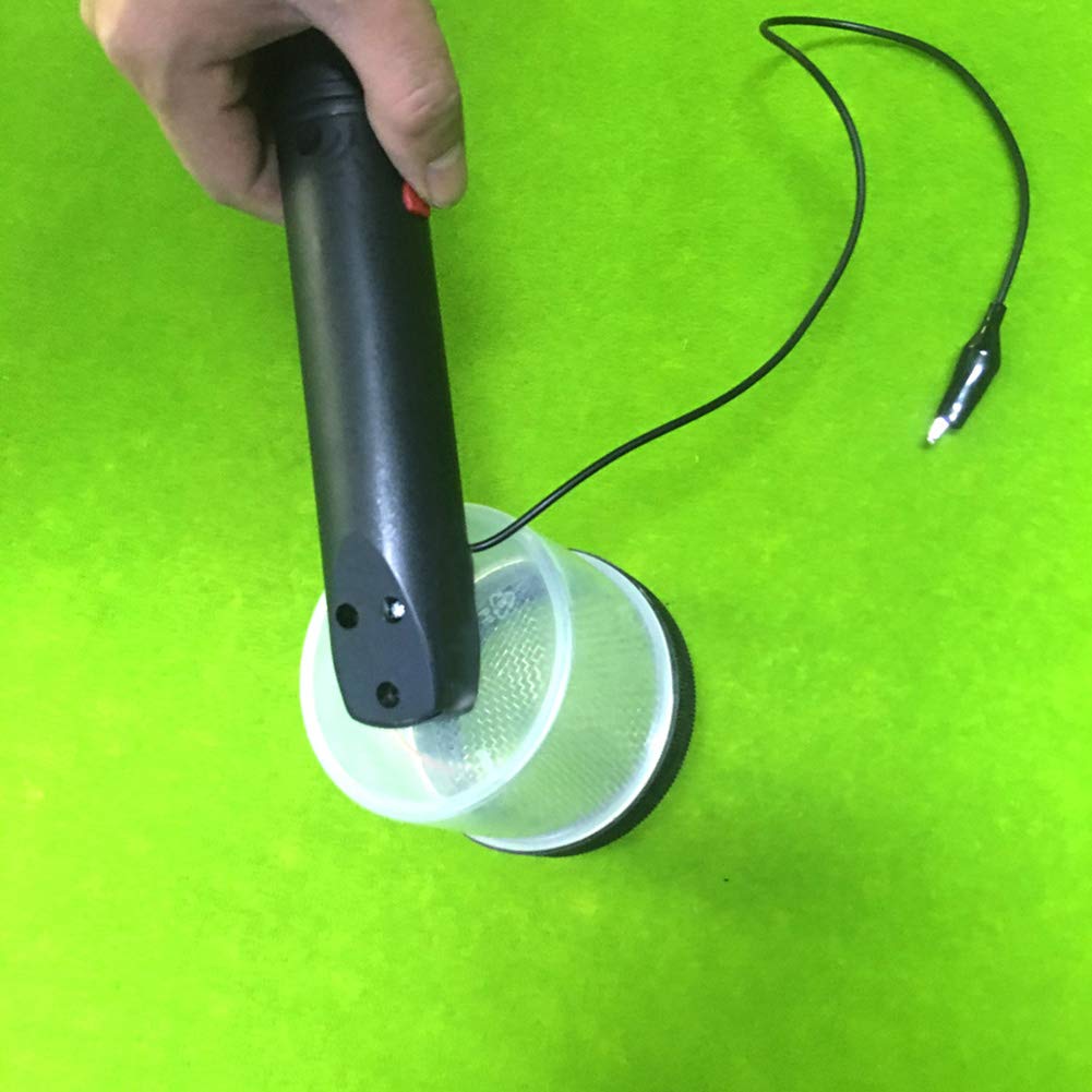 beiyoule Mini Static Grass Flocking Applicator Portable Electrostatic Flocking Machine with Antiskid Handle for DIY Scenic Modelling Sand Table - 320 x 120 x 120mm