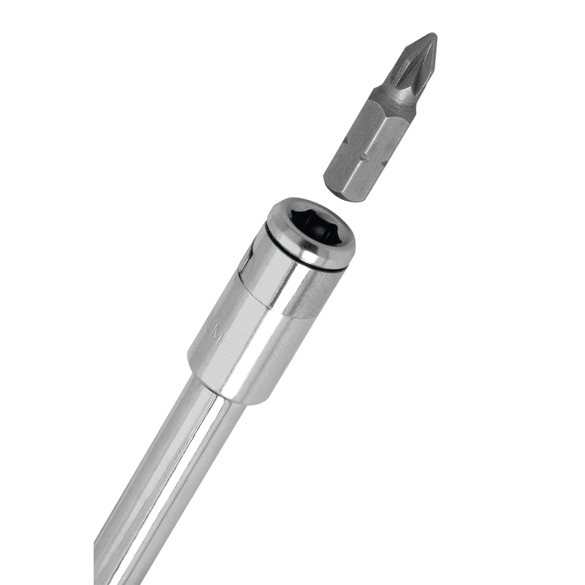 W36126 Performance Tool 6-Inch Spinner/Adapter with Flex Handle Extension and Hex Bit Coupler for Improved Versatility and Control