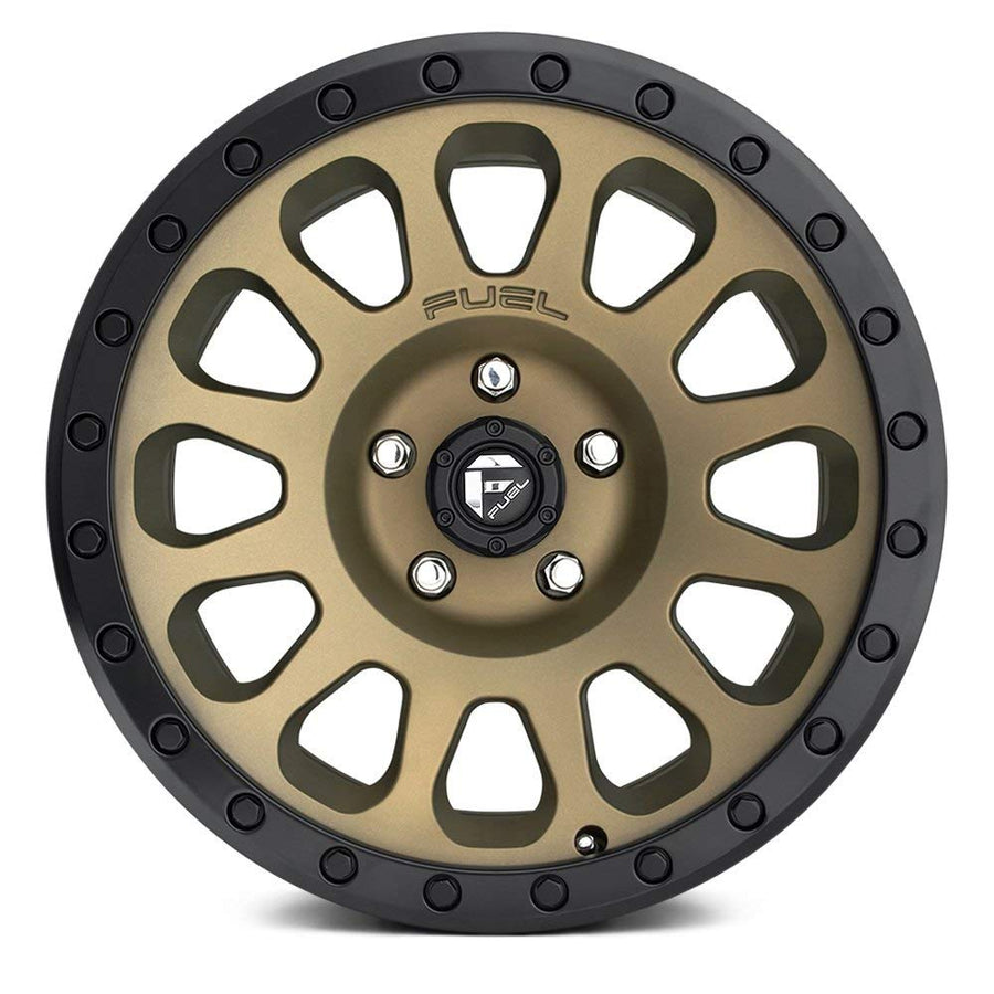 17x9 FUEL Vector D600 Bronze 5x5-12 offset
