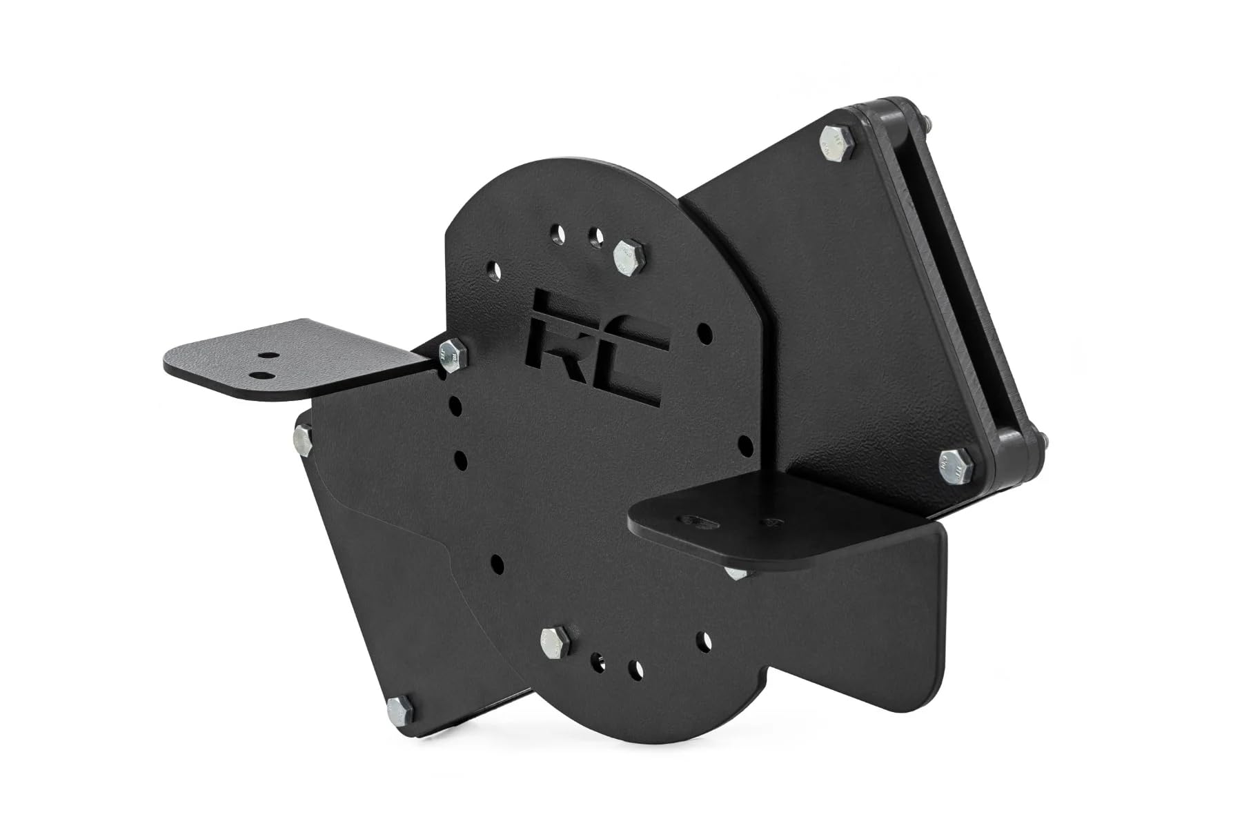 Chainsaw Carrier Rough Country Bed Side Mount for Polaris Ranger/Can-Am Defender - Secure Chainsaw Storage, Bolt-on Install, Fits Up to 18" Chainsaws
