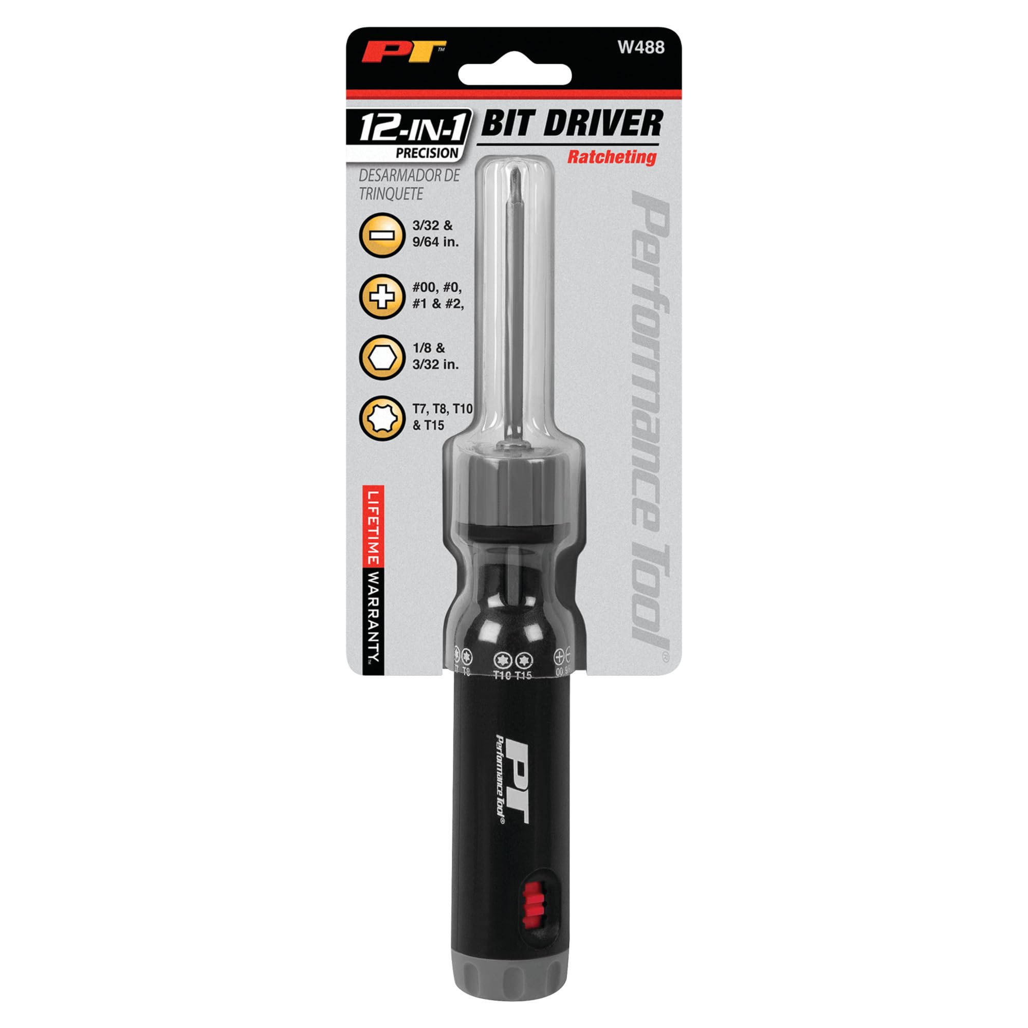 12-in-1 Performance Tool Bit Driver - W488 Precision