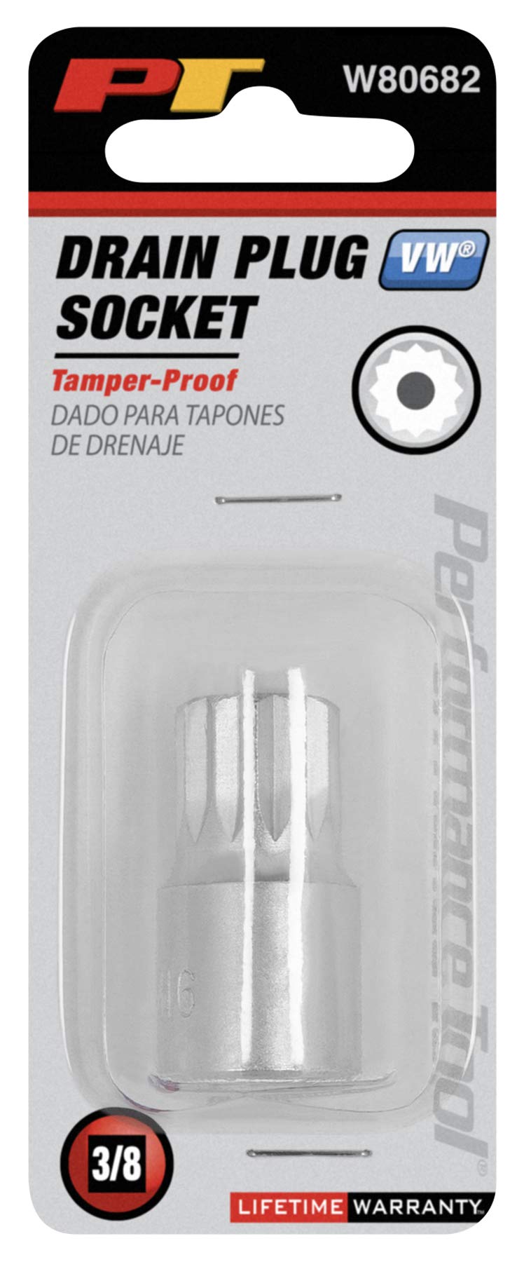 Tamper Proof Performance Tool W80682 Drain Plug Socket