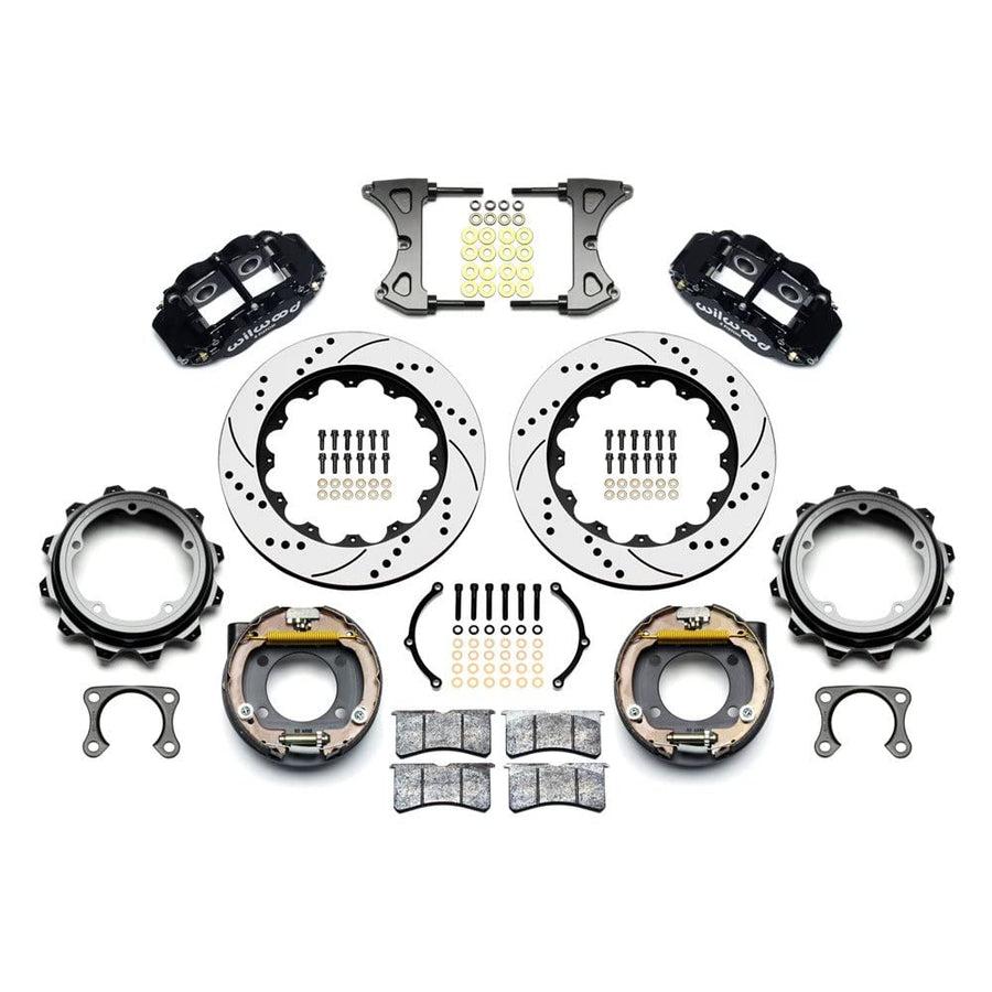 Rear P-Brk Kit, FNSL4R 14.00", Drilled
