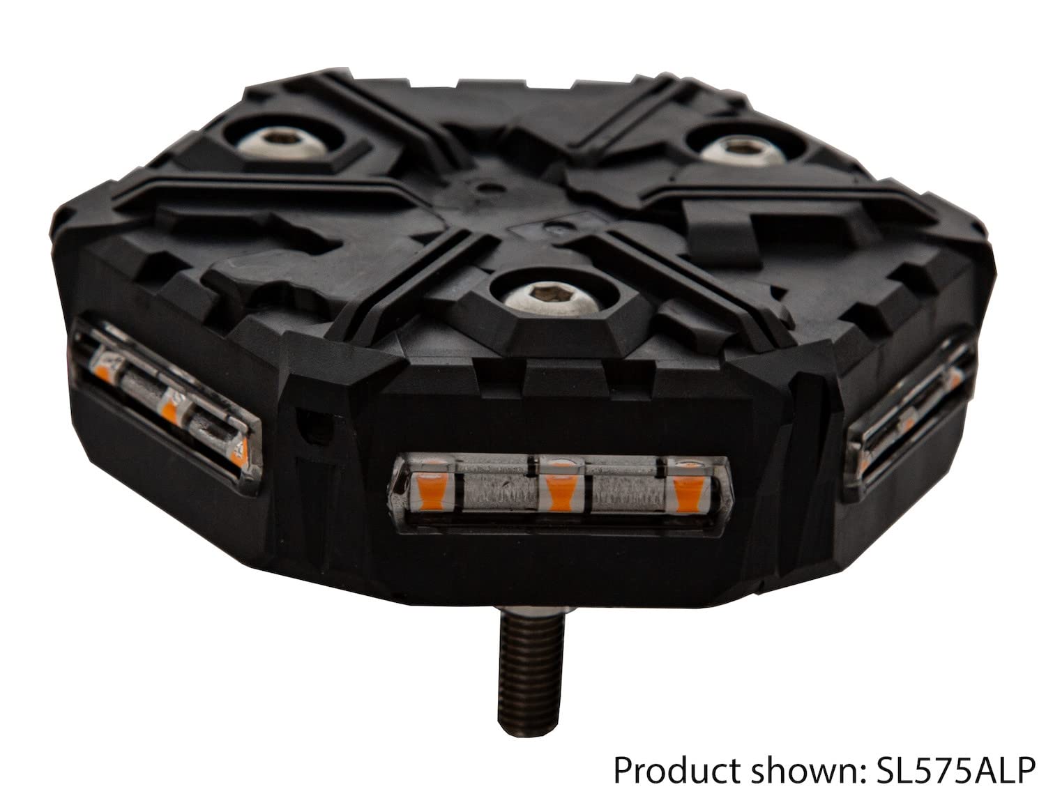 Class 2 Buyers Products LED Micro Beacon with Magnetic Mount and Auxiliary Plug, Strobe Light Beacon, Utility Truck, Trailer, Work Truck, Light Bar, Amber