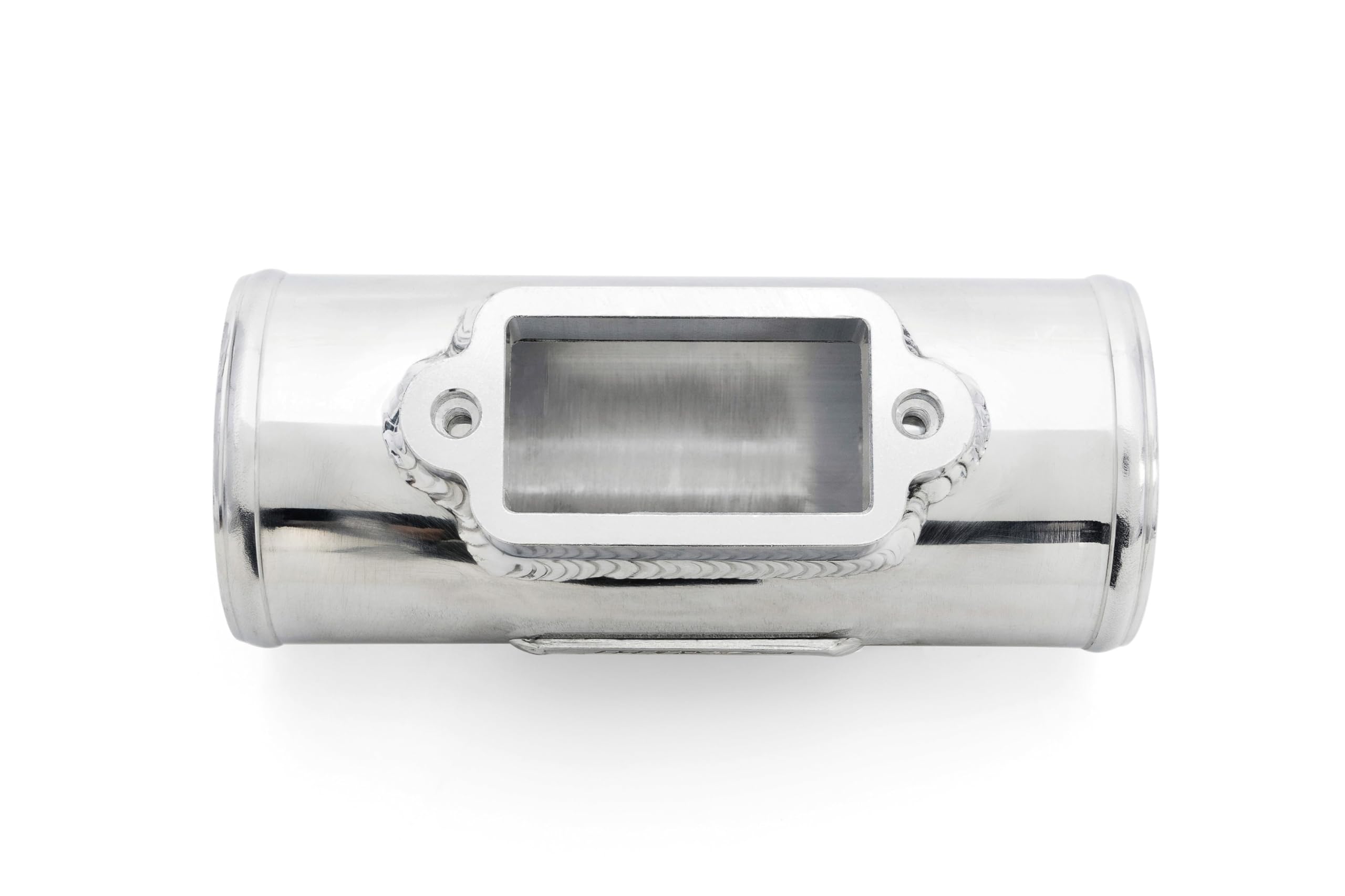 3" HPS Polished Aluminum MAF Sensor Housing Compatible for Lexus Toyota 2JZ 1MZ 1UZ Engine, MAF-ADAP-16V2