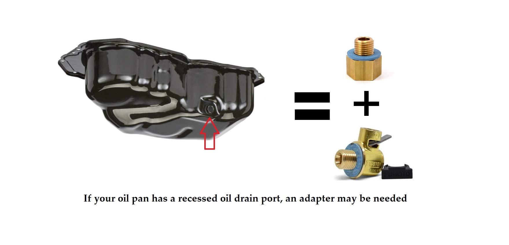 Fumoto F104S FS-Series Engine Oil Drain Valve, LC-10 lever clip, 1 Pack