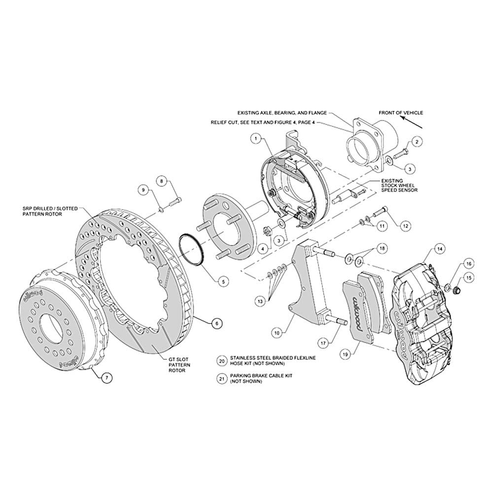 Red AERO4 Rear Kit,14.00