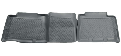 Husky Liners Series Classic Style | 2002-2006 Cadillac Escalade, 2000-2006 Chevrolet Tahoe, 2000-2006 GMC Yukon, 2003-2007 Hummer H2 | 2nd Seat Floor Liner, Grey | 61452