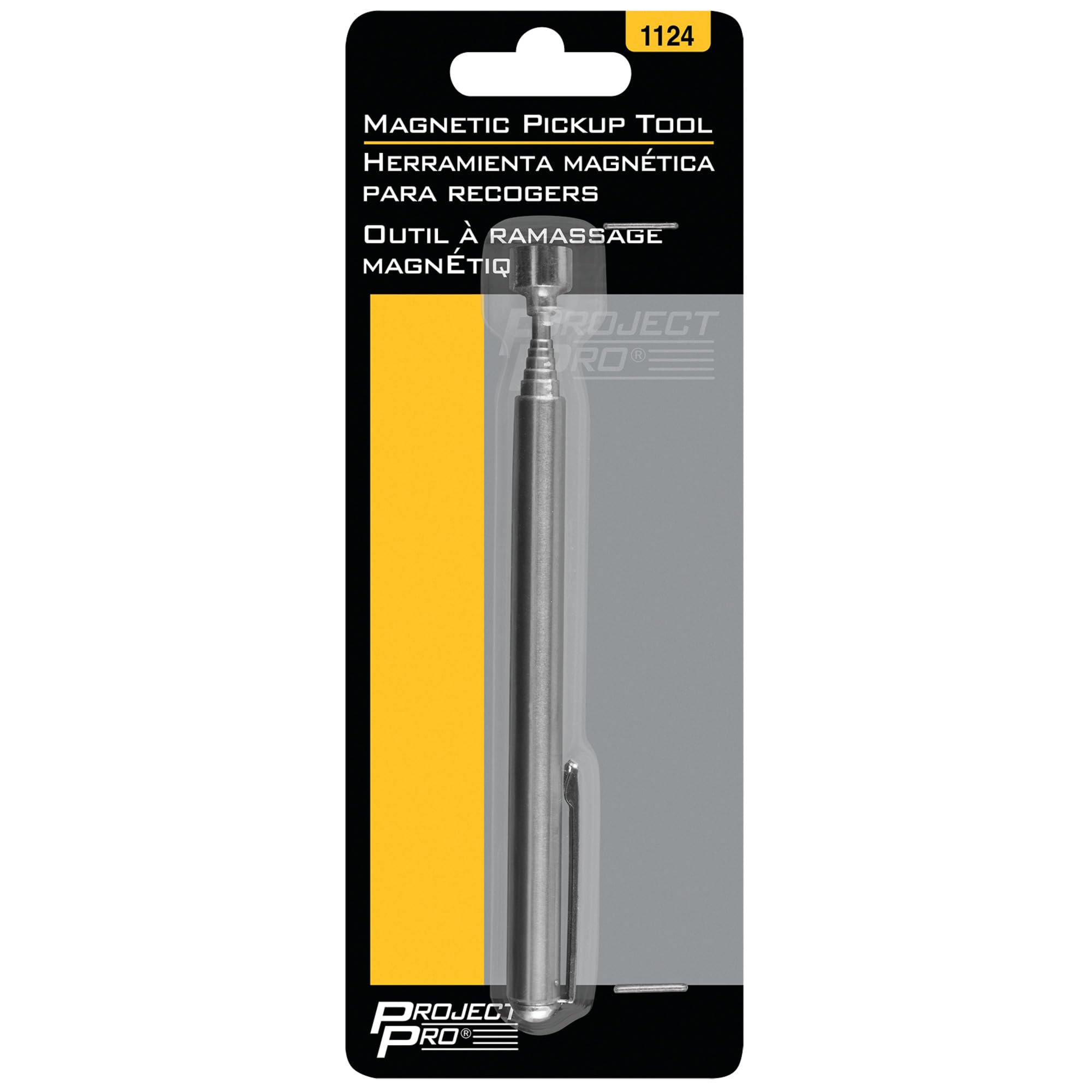 Telescoping Performance Tool 1124 Magnetic Pickup Tool Extends from 5-Inch to 25-Inch Stainless Steel Shaft