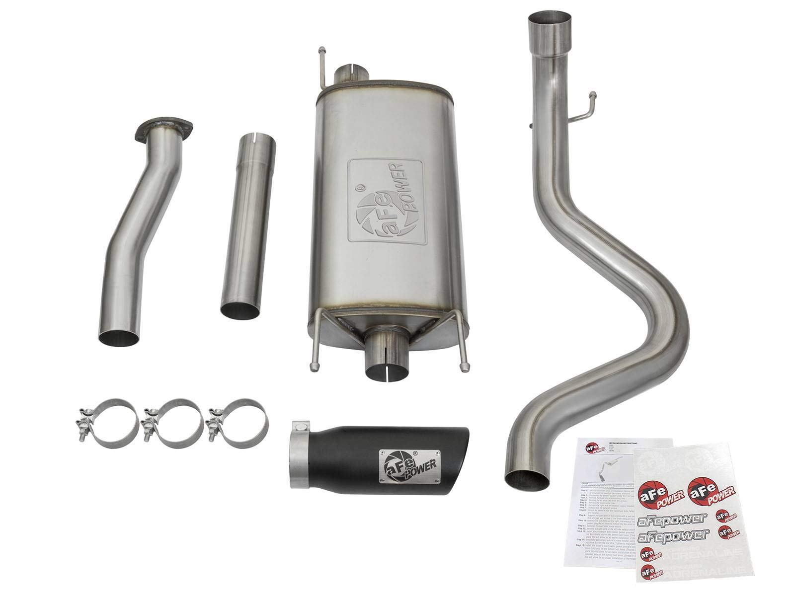 MACH Force-Xp aFe Power Exhaust System (for Toyota, 49-46026-B)