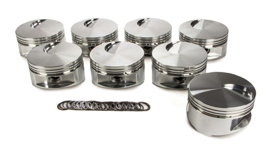 Flat Piston JE For Big Block Ford 460 Set of 8 Bore 4.44 Rod Length 6.8 170878