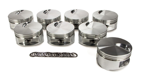 Flat Piston JE For Big Block Ford 460 Set of 8 Bore 4.44 Rod Length 6.8 170878