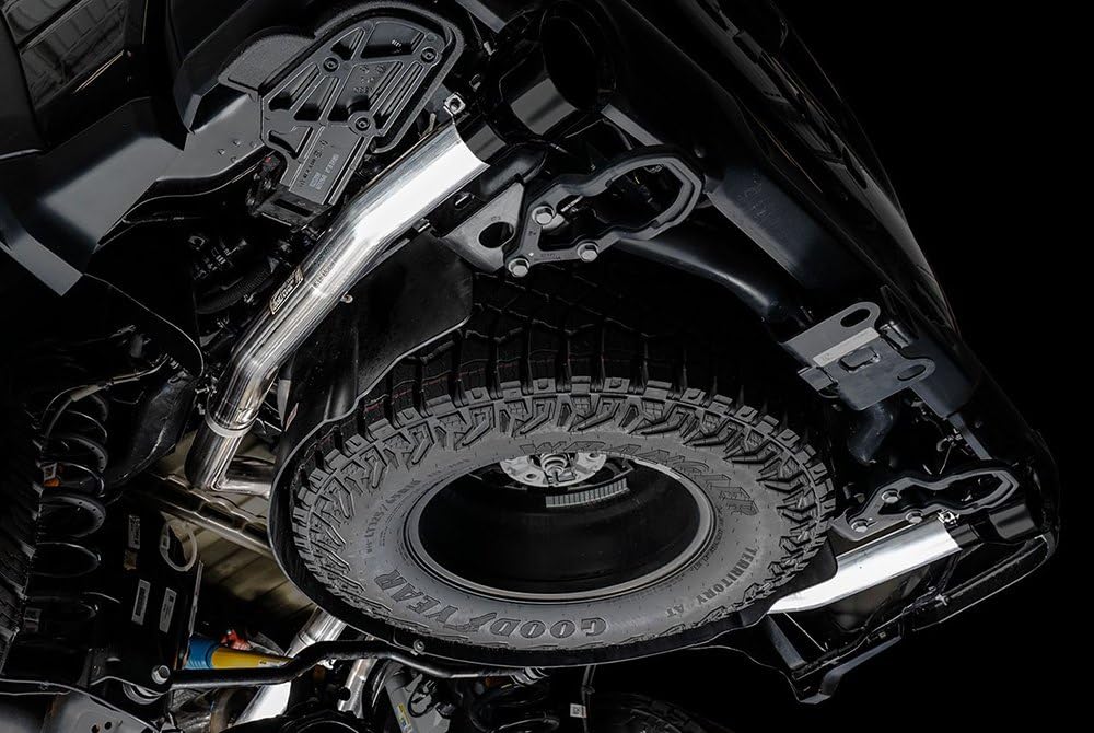 AWE Dual 3' Touring Cat-Back Exhaust, Black Tips for 2021-2023 TRX 6.2L