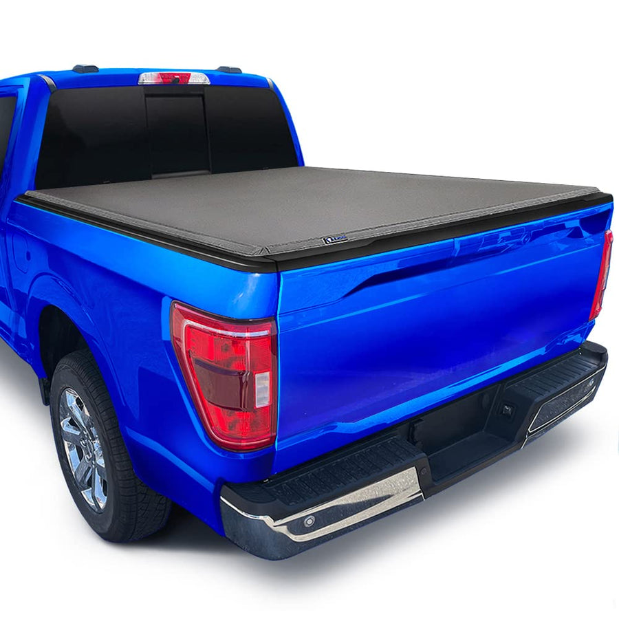 Tyger Auto T3 Soft Tri-Fold Tonneau Cover Truck Bed Compatible with 1999-2016 Ford F-250 F-350 Super Duty | Styleside 6.75' Bed (81") | TG-BC3F1024
